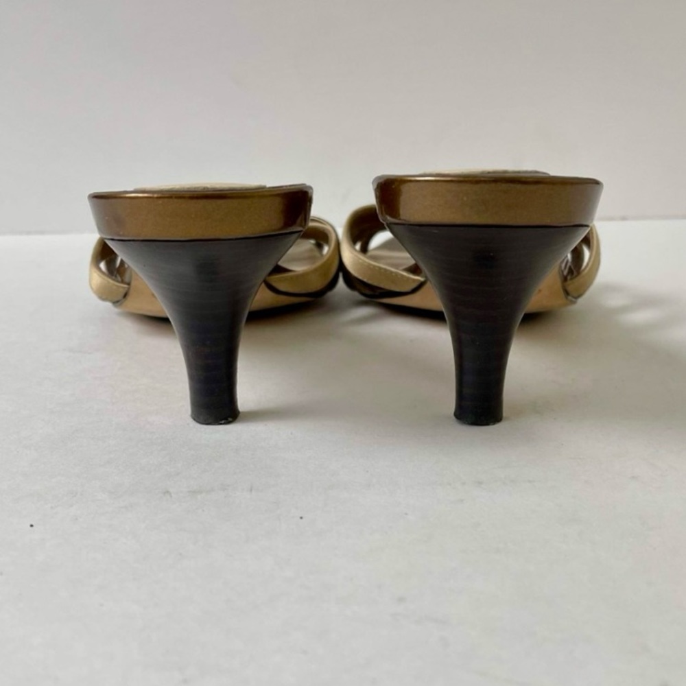 Cole Haan Nike Air Copper Beaded Heels, Size 9 - Picture 4 of 10